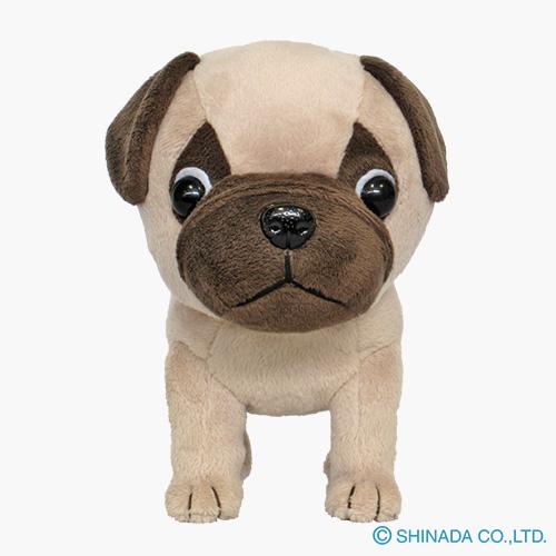 シナダ ぬいぐるみ いっしょね パグ : シナダオンラインショップYahoo