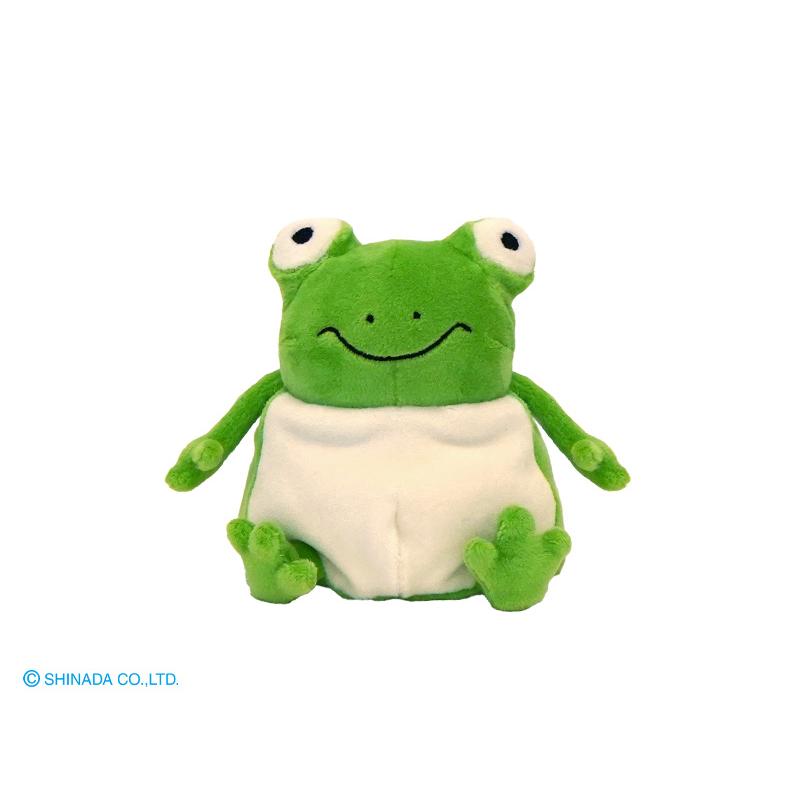 NAO's stuff NAOKO SHINADA シナダ　カエル　ぬいぐるみ シナダ ぬいぐるみ もちふにゃ カエル : シナダオンラインショップ