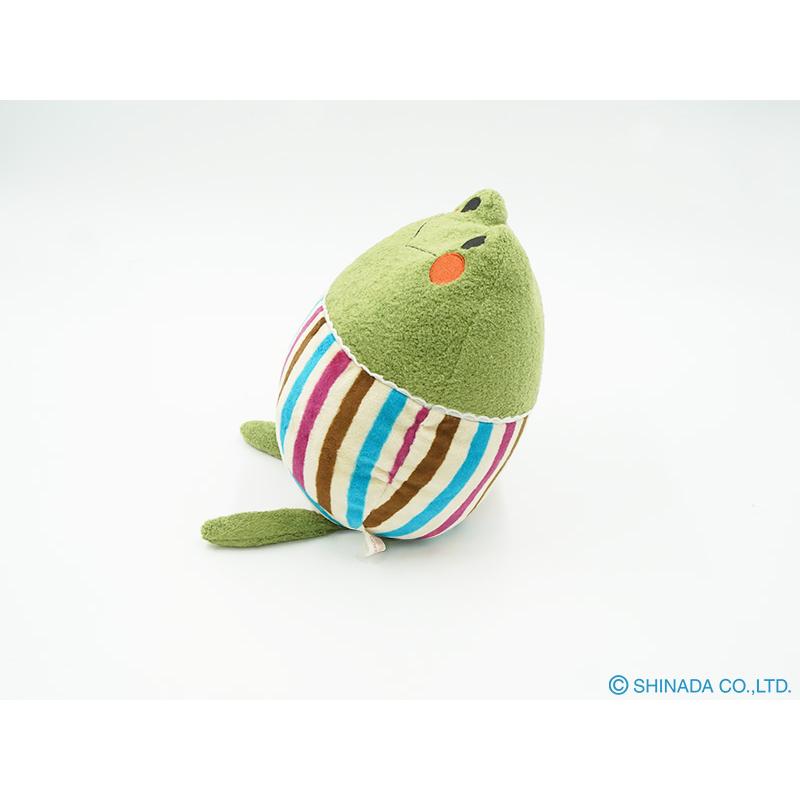 シナダ ぬいぐるみ コロコロココロ カエル (M) : シナダオンライン