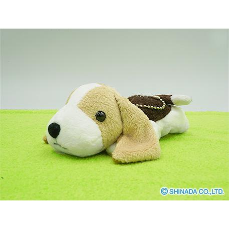 シナダ ぬいぐるみ レイジーパーティドッグ (S) バセットハウンド
