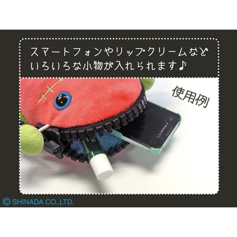 シナダ モケケ BIG ZIPポーチ ロビ : シナダオンラインショップYahoo
