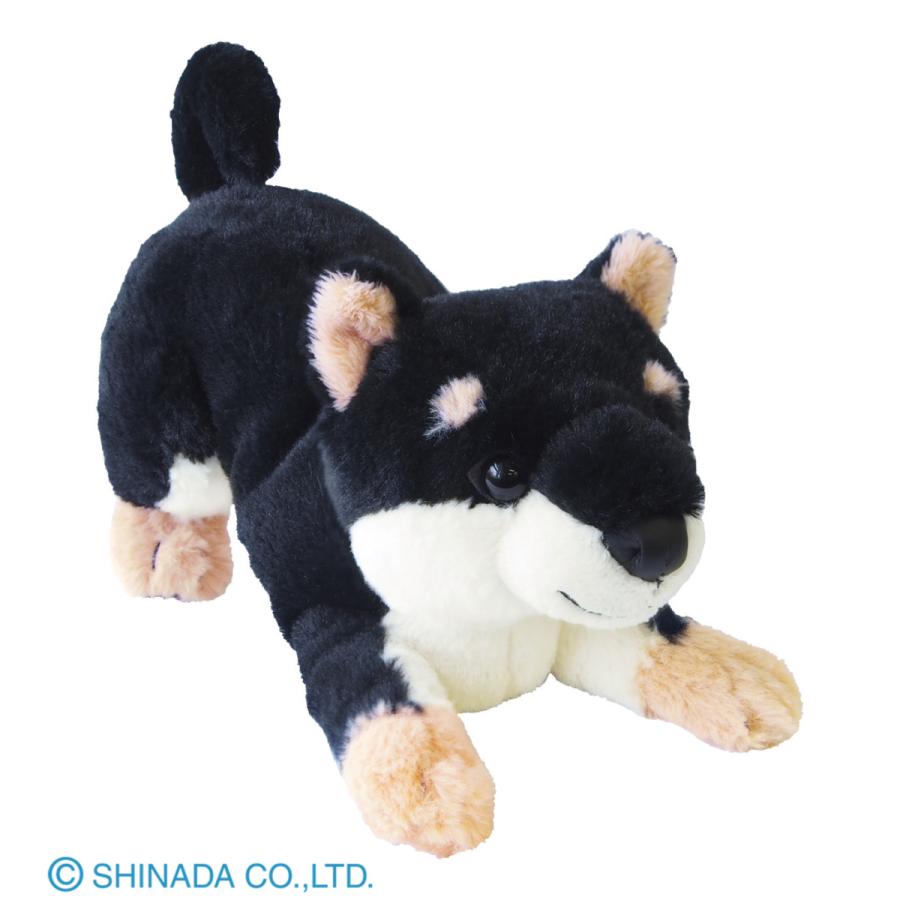 シナダ ぬいぐるみ 豆子犬 黒柴 : シナダオンラインショップYahoo!店