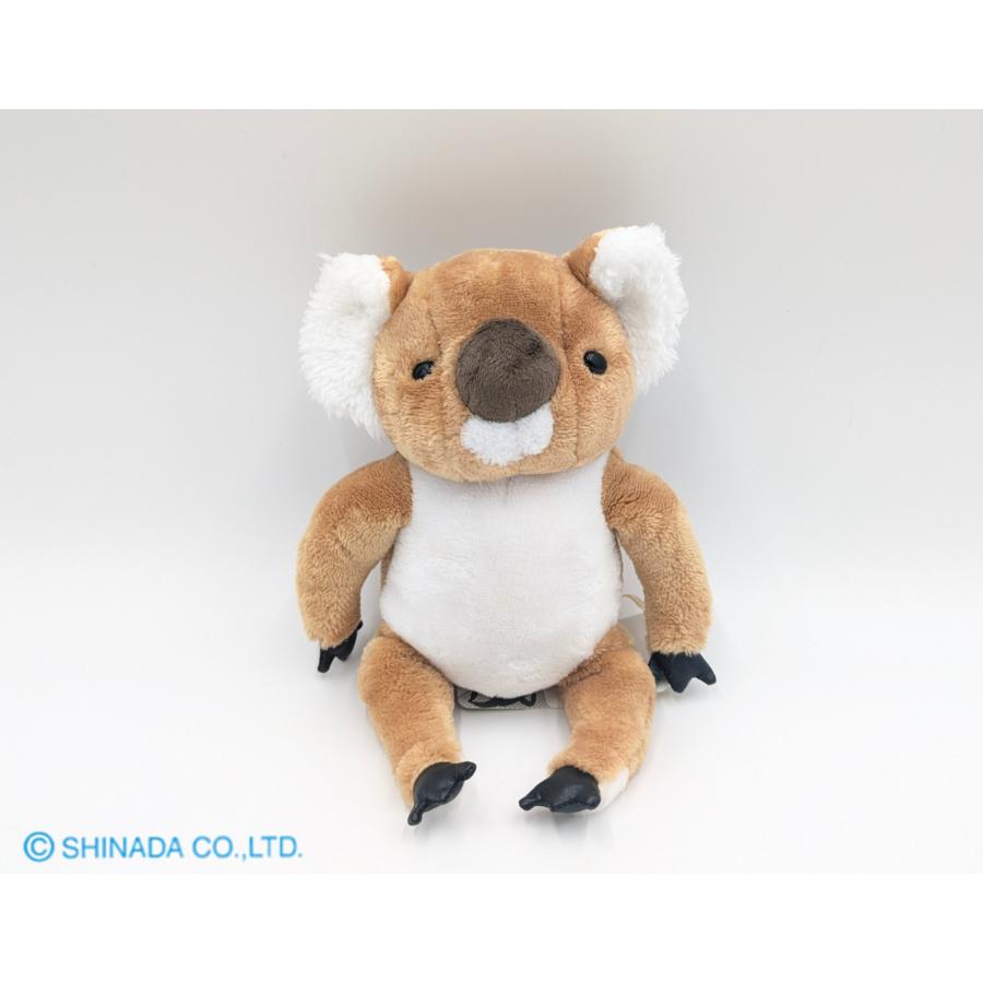 シナダ ぬいぐるみ のんきもの コアラ (M) ベージュ : シナダ