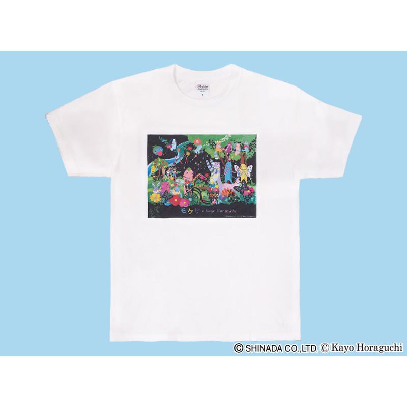 シナダ モケケ × ホラグチカヨ Tシャツ : シナダオンラインショップ