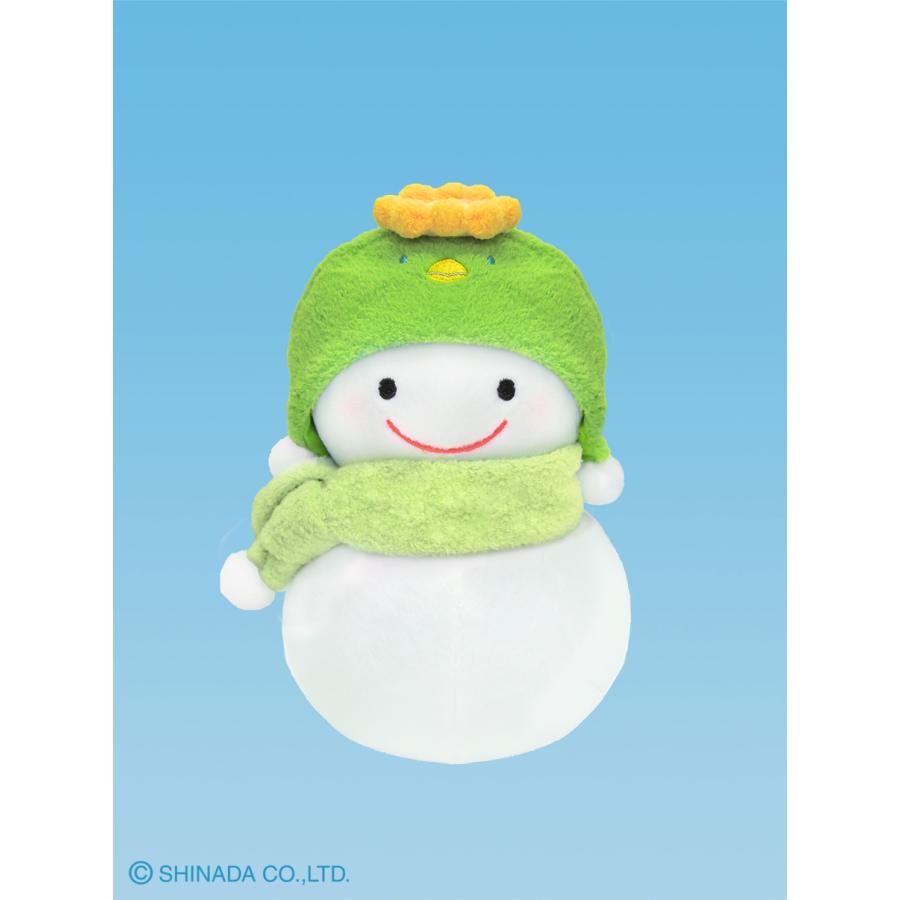 シナダ 雪ダルマちゃん へんしん かっぱ ぬいぐるみ : シナダ