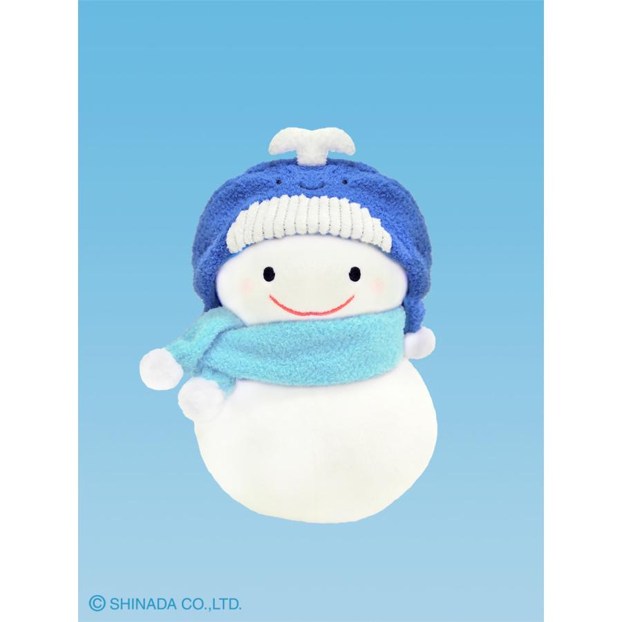 シナダ 雪ダルマちゃん へんしん くじら ぬいぐるみ : シナダ
