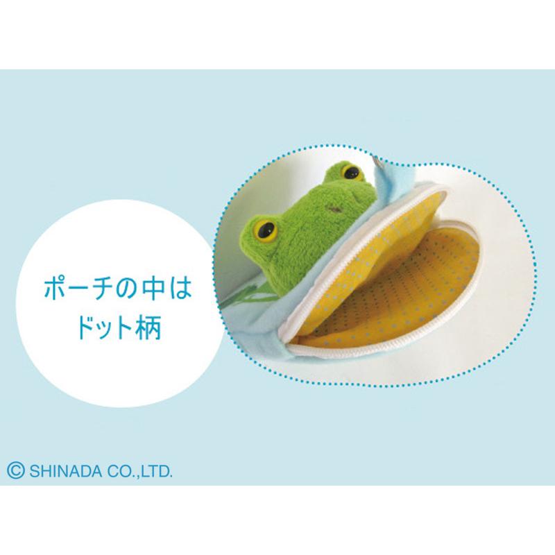 シナダ 呼んだ？ ネックポーチ カエル : シナダオンラインショップ