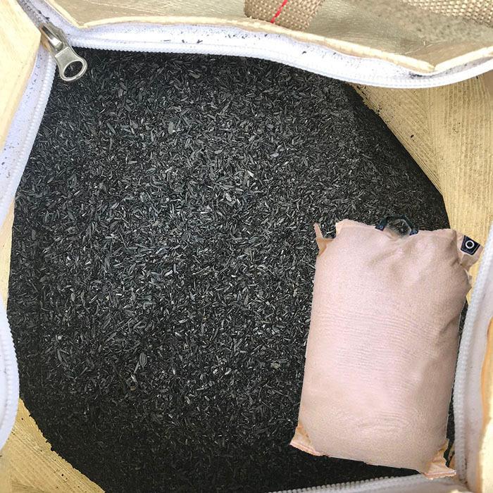 国産 もみ殻くん炭 大容量 1トンフレコン入  良い土壌を作りましょう。燻炭 国産 もみ殻くん炭 大容量 1トンフレコン入 良い土壌を作りましょう
