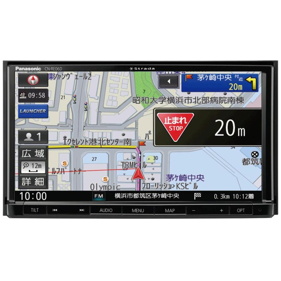 パナソニック ストラーダ CN-RE06D ／ CN-RE07D : 4549980260296 