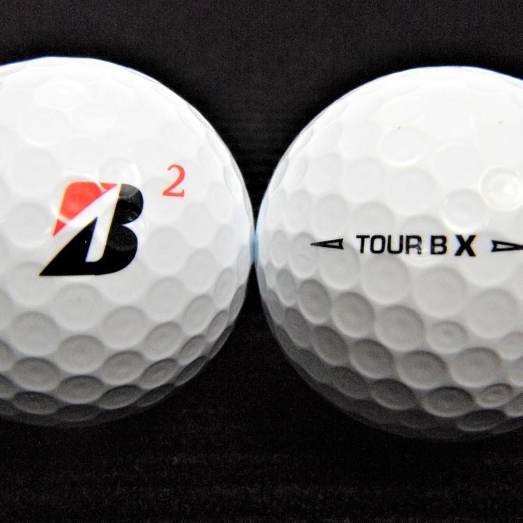 ロストボール　ランク１　ＢＲＩＤＧＥＳＴＯＮＥ ＧＯＬＦ　（ブリヂストンゴルフ）　ＴＯＵＲ Ｂ Ｘ　２０年モデル　コーポレートカラー　ホワイト｜shindai｜05