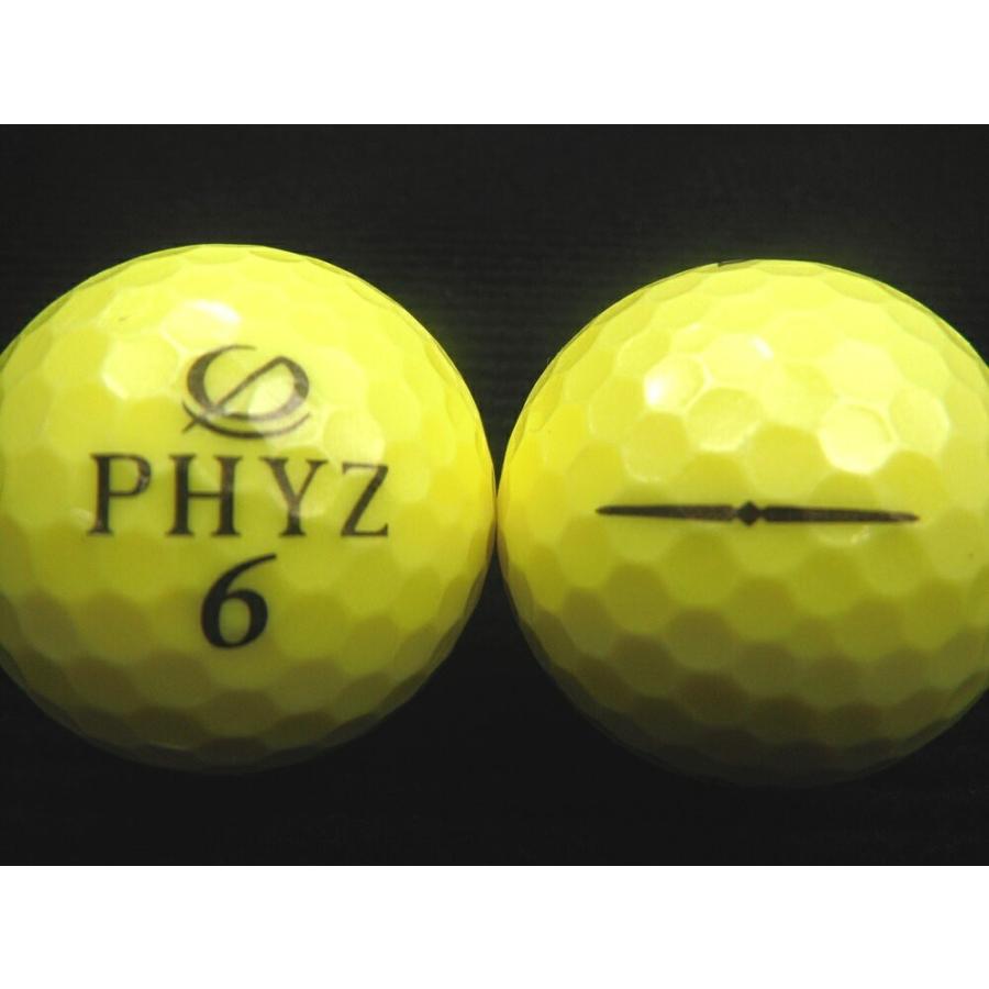 66円 祝開店 大放出セール開催中 ロストボール ランク１ Bridgeston Golf ブリヂストンゴルフ ｐｈｙｚ ファイズ １５年モデル イエロー