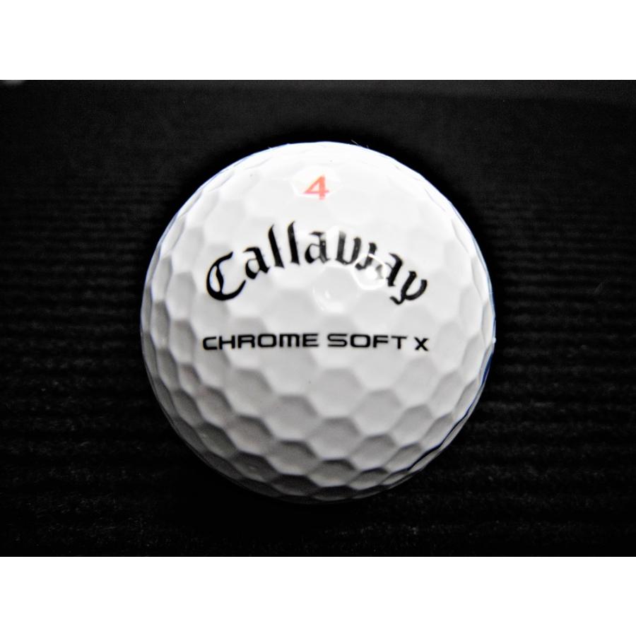 ロストボール　ランク１　Callaway キャロウェイ　ＣＨＲＯＭＥ ＳＯＦＴ Ｘ　トリプルトラック　２０年モデル　ホワイト｜shindai｜02