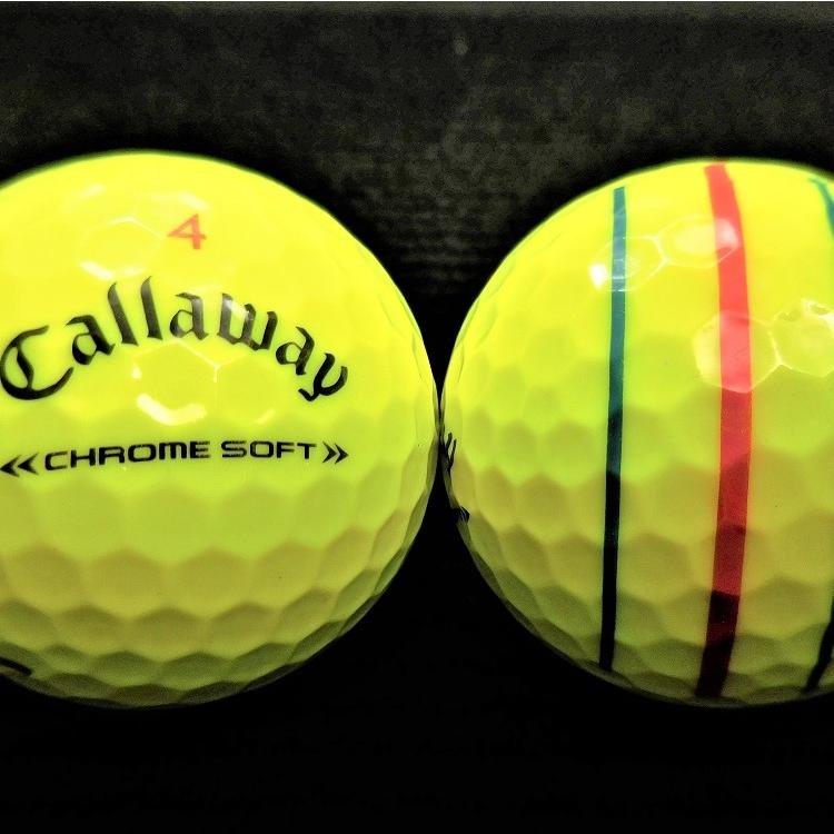ロストボール ランク1 Callaway キャロウェイ CHROME SOFT トリプル