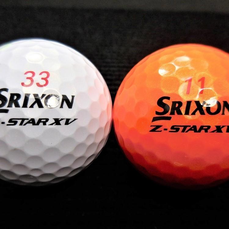 希少　オレンジ　新品　スリクソン Ｚ−ＳＴＡＲ ＸＶ ＤＩＶＩＤＥ ディバイド SRIXON ロストボール ランク1 スリクソン Z-STAR XV DIVIDE