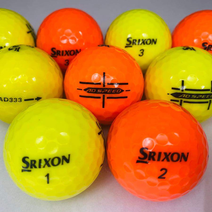 ロストボール　ランク１　SRIXON  スリクソン　AD333・AD SPEED銘柄　カラー２色混合　３０Ｐ｜shindai｜02