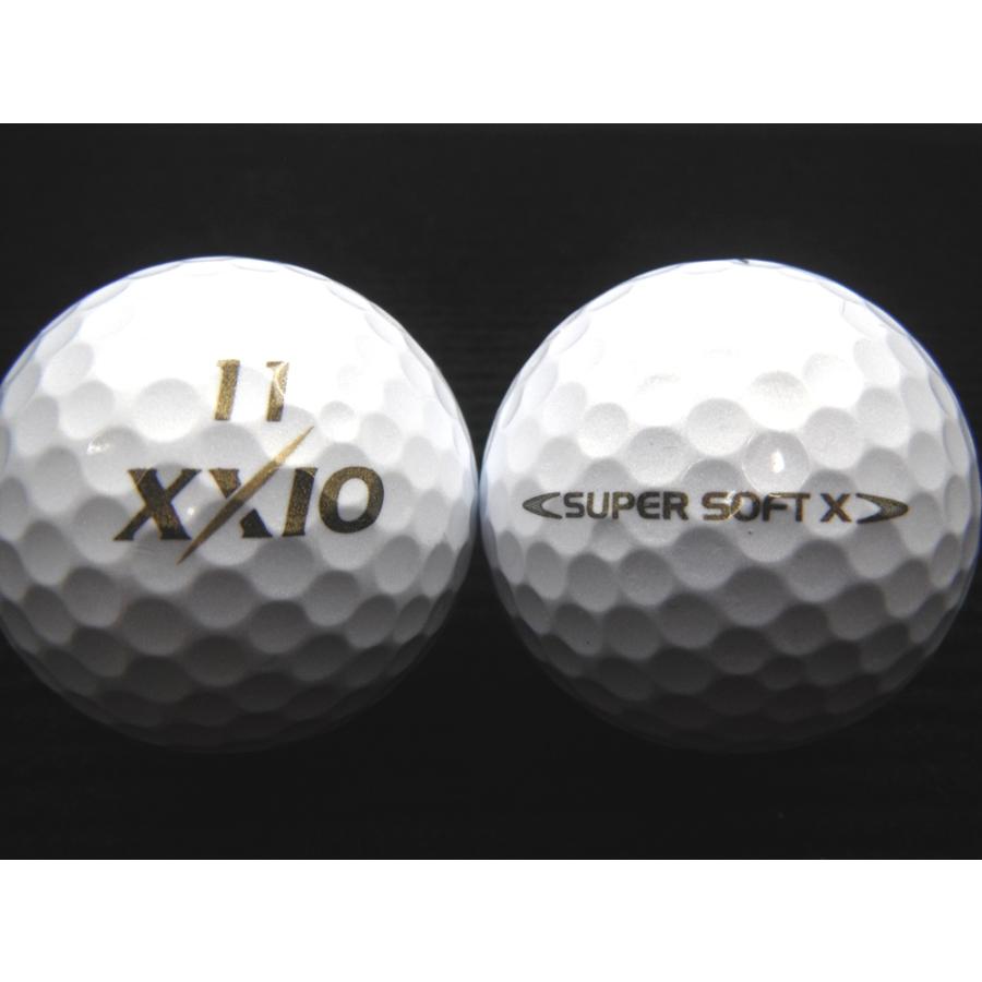 ゼクシオ SUPER SOFT X 2017年　　　　　　　プレミアムホワイト XXIO ロストボール ランク1 ゼクシオ SUPER SOFT X 17年モデル
