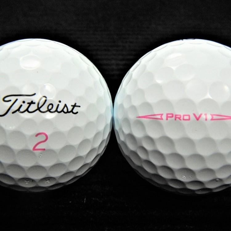 ロストボール ランク1 タイトリスト Pro V1 19年モデル ピンクナンバー