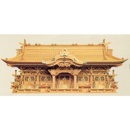 神殿（神棚）五社堂（入母屋）35番本ケヤキ : 20 : 神殿・神徒壇製造  
