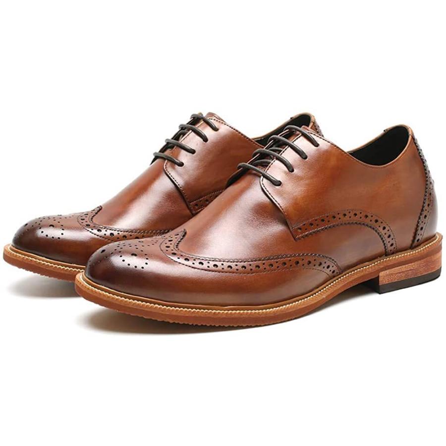 超歓迎 Chamaripa シークレットシューズ メンズ ビジネスシューズ 紳士靴 本革靴 身長アップ 背が高くなる靴 ヒールアップ レースアップ メダリ Sindereraストア 通販 Yahoo ショッピング 高い品質 Www Htsstlucia Org