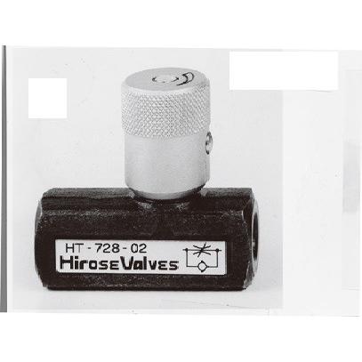 廣瀬バルブ：HT-728-02 スロットルチェック弁 : FA機器通販.com - 通販
