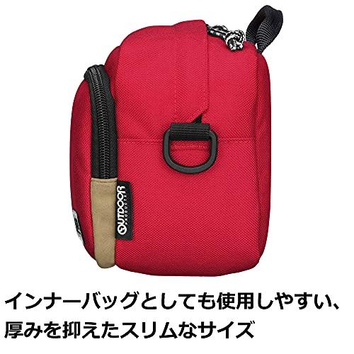 OUTDOOR PRODUCTS (アウトドアプロダクツ) カメラバッグ カメラショルダーバッグ03 2.5L レッド ODCSB03RD インナーバッグとしても使えるコンパクト｜shine-stores｜05