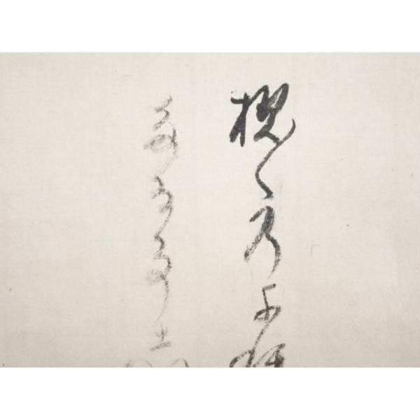 ys5961803; 大徳寺435世大綱宗彦賛　寒菊図　肉筆紙本掛軸（箱付）【道】_3