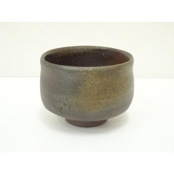 ys7011990; 備前焼 鷹取閑山造 茶碗（共箱）【道】 : kimono-Shinei