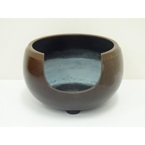 割引❗️【美品】『母』 一ノ瀬宗辰 唐銅 道安風炉 茶道具 共箱