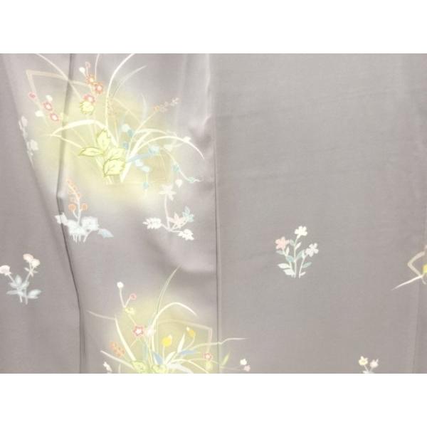 黒地に総刺繍の訪問着 スワトウ刺繍 着物 黒地に総刺繍の訪問着