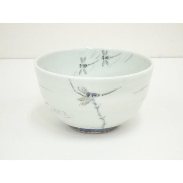陶芸 茶道具 茶碗 染付 色絵 立雛 曽根幸風