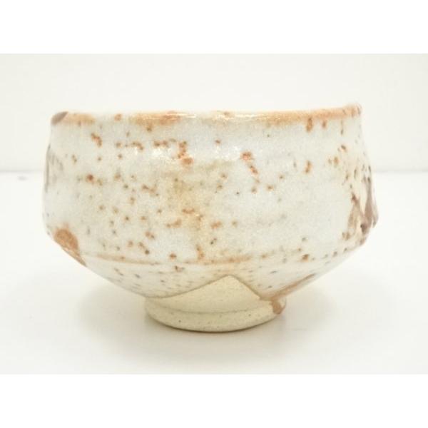 志野茶碗 ys7109600; 雅山窯造 絵志野茶碗（共箱）【道】 : kimono-Shinei