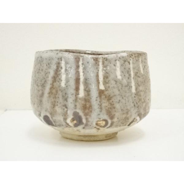 ys7209498; 山月窯 川本了生造 弥七田織部平茶碗（共箱）【道】 田中