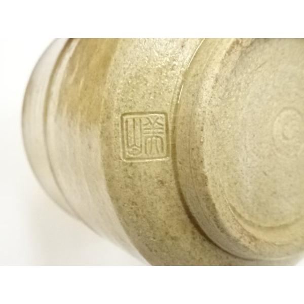 茶道具 灰志野 茶碗 寺田美山造 共箱 美品 739 ys7028891; 宗sou 寺田