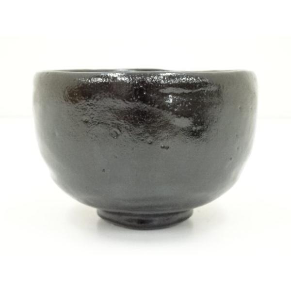 jingo様専用！佐々木 輝夫 虚室 黒茶碗 楽茶碗 四方桟 共箱 d52