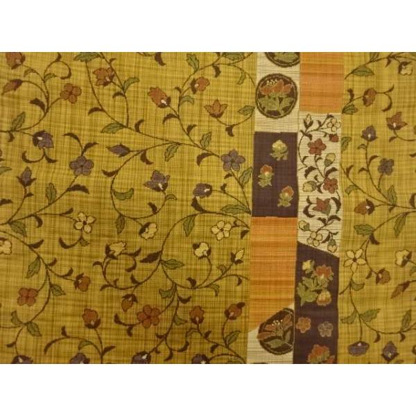 洒落袋帯　リバーシブル 洒落袋帯 リバーシブル 全通 オールシーズン可 正絹袋帯 全通柄