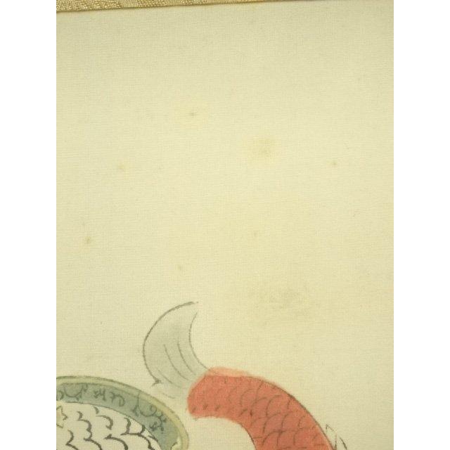 ys7159980; 菊池契月 武者図 印刷工芸 絹本掛軸（保護箱）【道