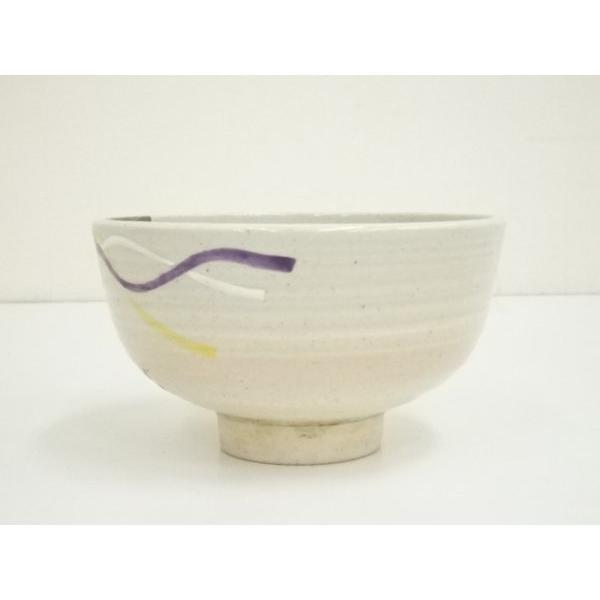 膳所焼 | 道具 岩崎新定造 - 岩崎新定 陽炎園 ネット 色絵柳