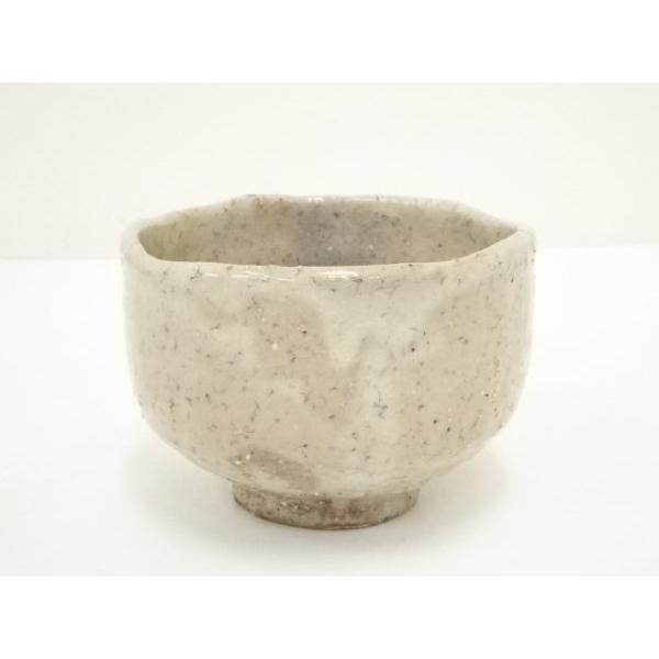 江戸後期　萩焼　茶碗　幅約12.8㎝　東さ5-1209④ 江戸後期 萩焼 茶碗 幅約12.8㎝ 東さ5-1209④