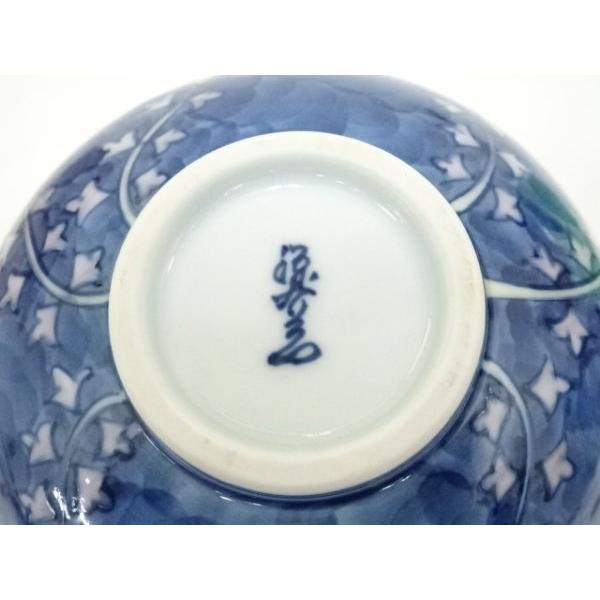 ys7268344; 有田焼　源右衛門窯造　染錦桐絵花瓶（共箱）【道】_9