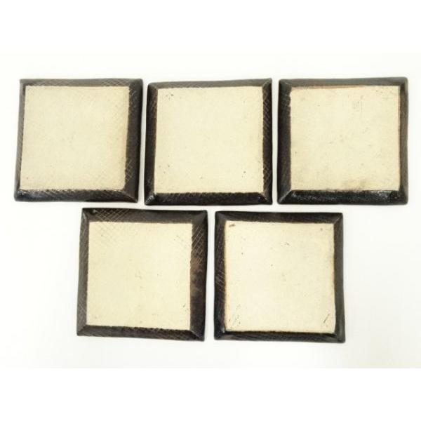 三玄窯 絵唐津草紋 向付4客 中里重利 三玄窯