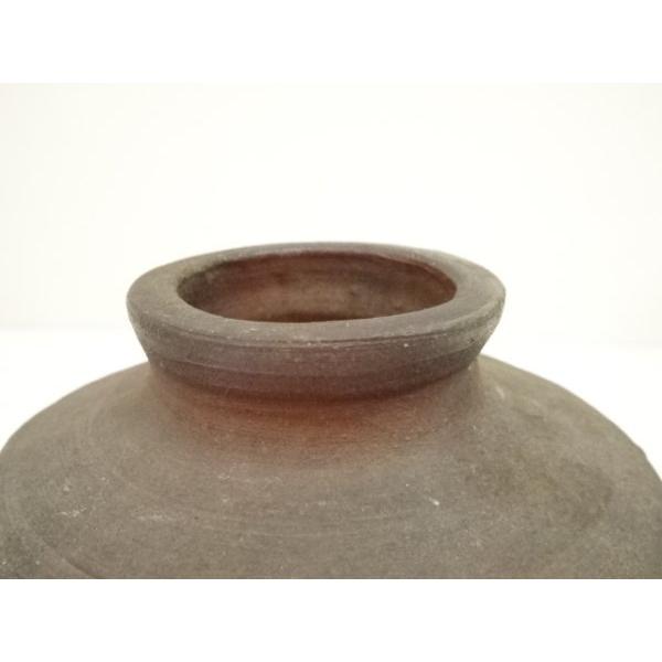 ys7343977; 備前焼 中村六郎造 花入（共箱）【道】