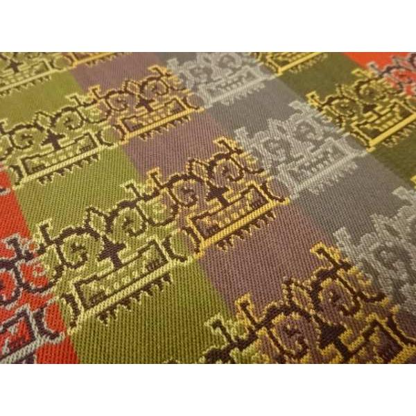 龍村美術織物　名古屋帯　獅子噛紋緞子　美品 仕立て名古屋帯 獅子狩文錦 – 龍村美術織物公式オンラインショップ