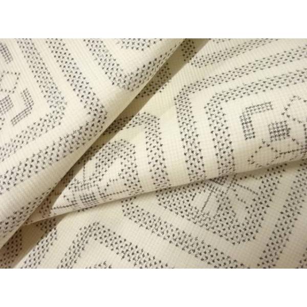 平和屋着物▽小紋 単衣 草花文 AAAW5164jd 平和屋着物▽小紋 単衣 霞文