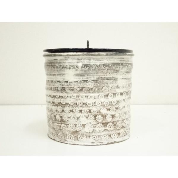 三島焼き 水指 水指 茶道具 西尾瑞豊 作 三島水指 : 茶道具専門店 (有)菊池商店