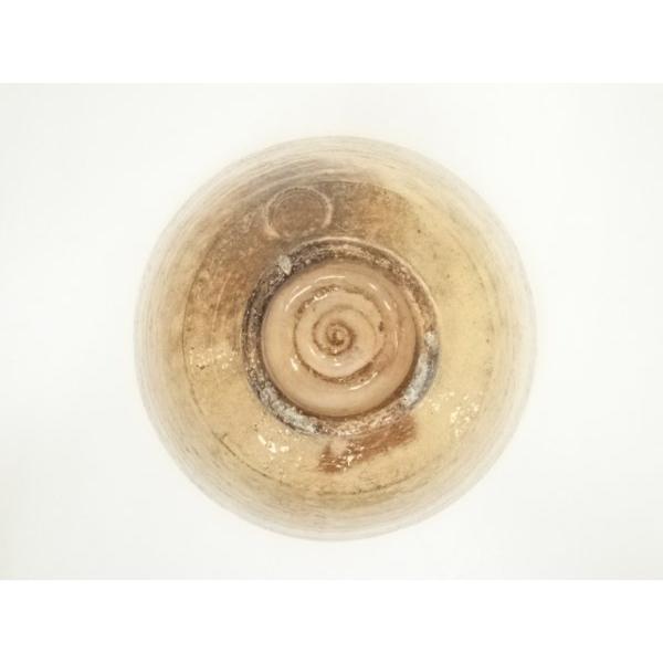 【松峰】茶碗 ys7422103; 萩焼 大野瑞峰造 茶碗（銘：松風）（前大徳 福本積應