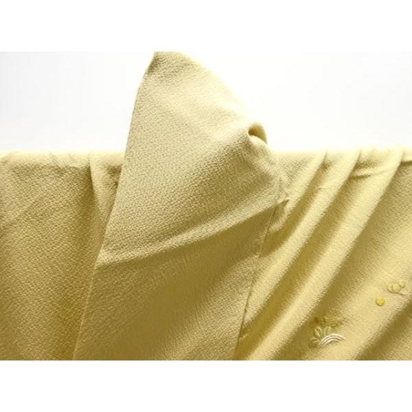 ys7459758; 萩梅模様刺繍訪問着【着】