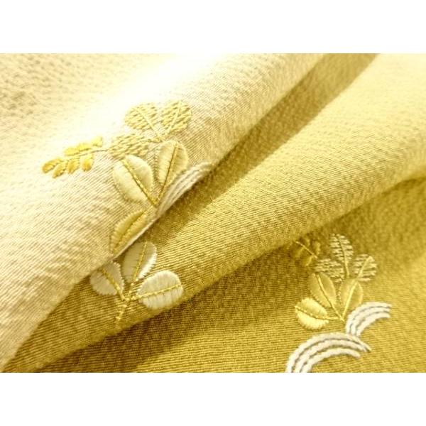 ys7459758; 萩梅模様刺繍訪問着【着】