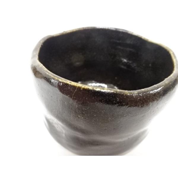 茶道具黒楽茶碗　道年造 ys7563551; 一休庵 中村道年造 黒楽 茶碗【道】 : kimono-Shinei