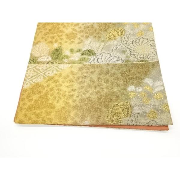 ys7570201; ふくれ織辻ヶ花・菱模様織出し袋帯【着】 : kimono-Shinei