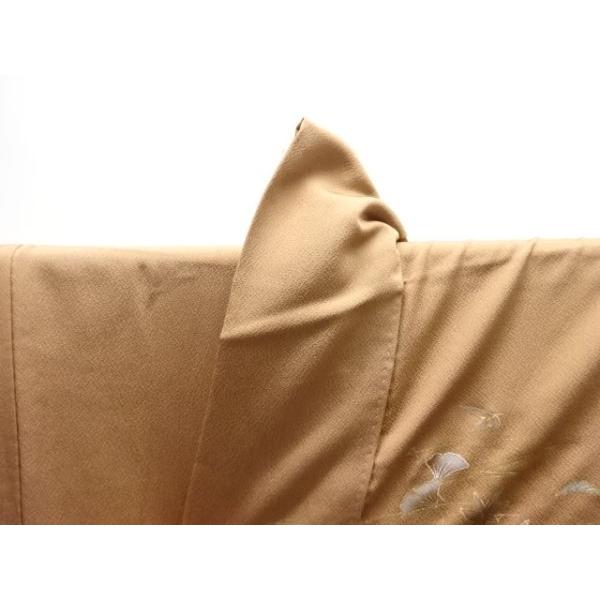 ys7725932; 吹き寄せ模様刺繍訪問着【着】_5